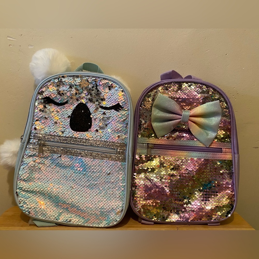 Mini Sequin Backpack